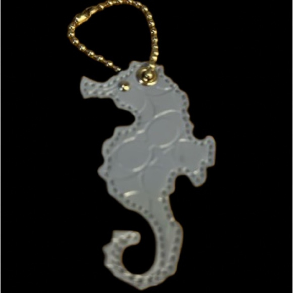 Coach seahorse bag charm - Rare!